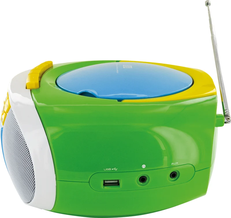 CD-Player mit Kassettenspieler und Radio