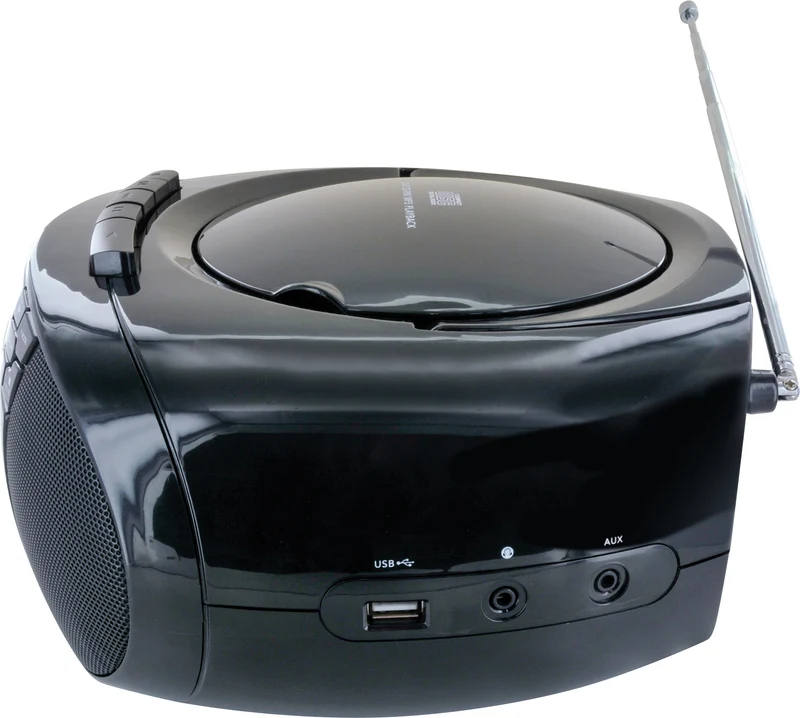 CD-Player mit Kassettenspieler und Radio