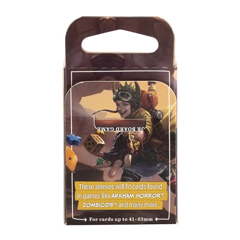 Arcane Tinmen Dragon Shield Board Game Sleeves - Clear Non-Glare - American Mini 41x63mm 100ct