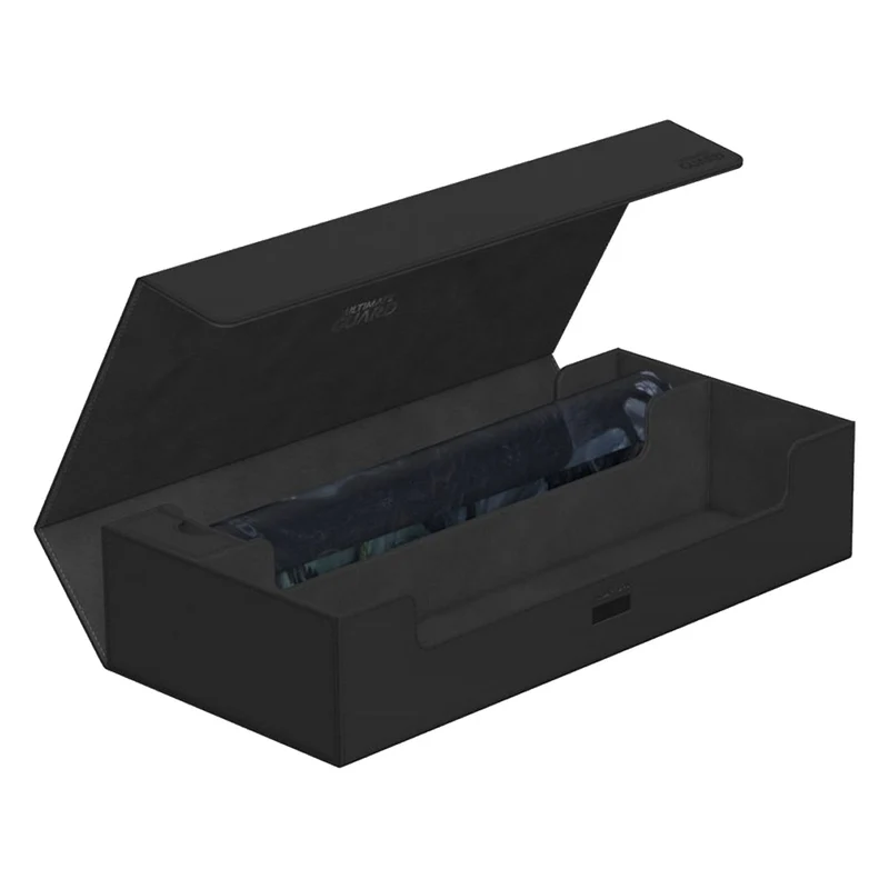 Ultimate Guard Superhive 550+ XenoSkin Monocolor Black Deck Box