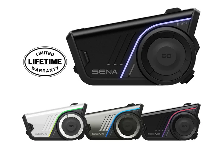 Sena 60S Evo Motorcycle Mesh Intercom Sound by Bose (Single)