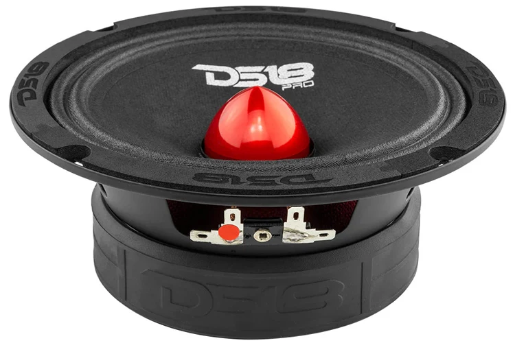 DS18 PRO 6.5" Mid Range Speaker with Bullet 140W RMS 4 Ohm (Each)