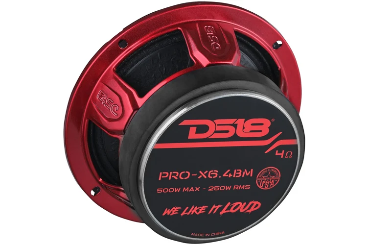 DS18 PRO-X6.4BM PRO-X 6.5" Mid-Range Bullet Loudspeaker (Each)