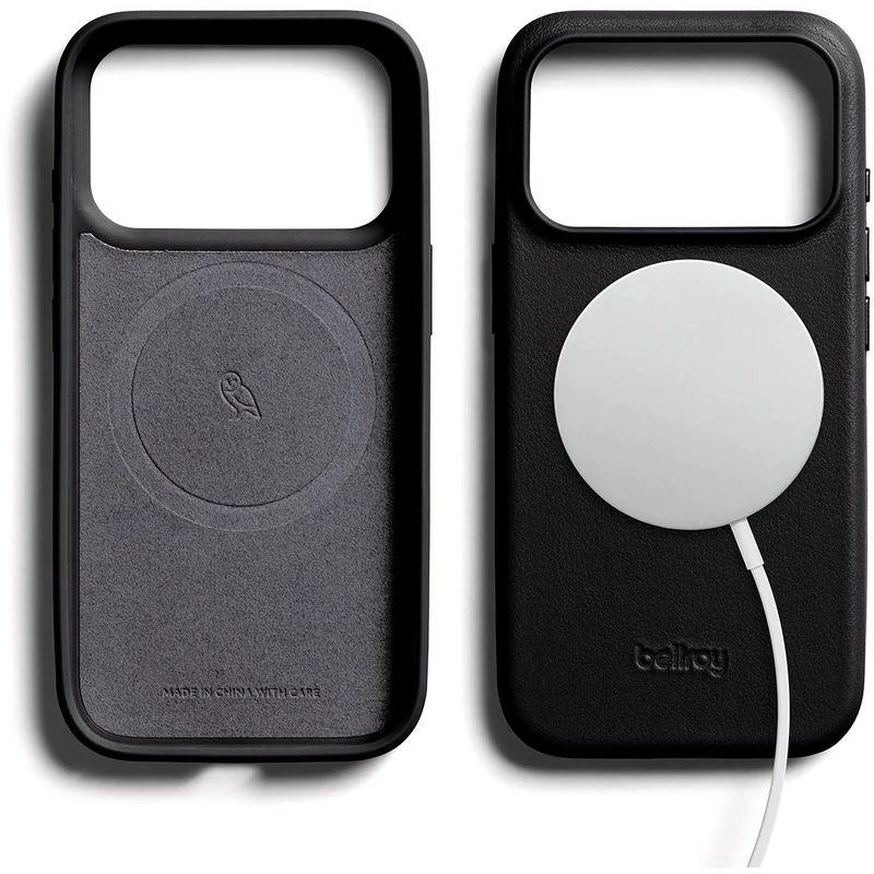 Bellroy Leather Case for iPhone 18 Pro (Black)