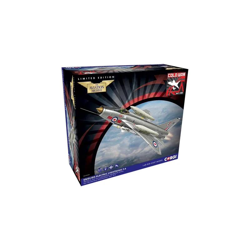 Corgi 1/48 English Electric Lightning F.6 - RAF No. 5 Sqn - RAF Leconfield