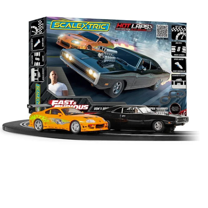 Scalextric 1/32 Fast and Furious Hot Laps Slot Car