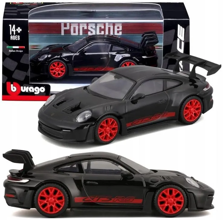 Bburago 1/43 Porsche 911 GT3 RS Black