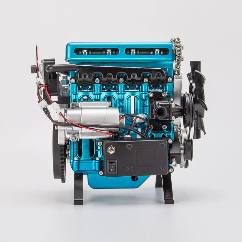 Teching DM111 Turbocharged Four Cylinder Engine Scaled Metal Model Kit