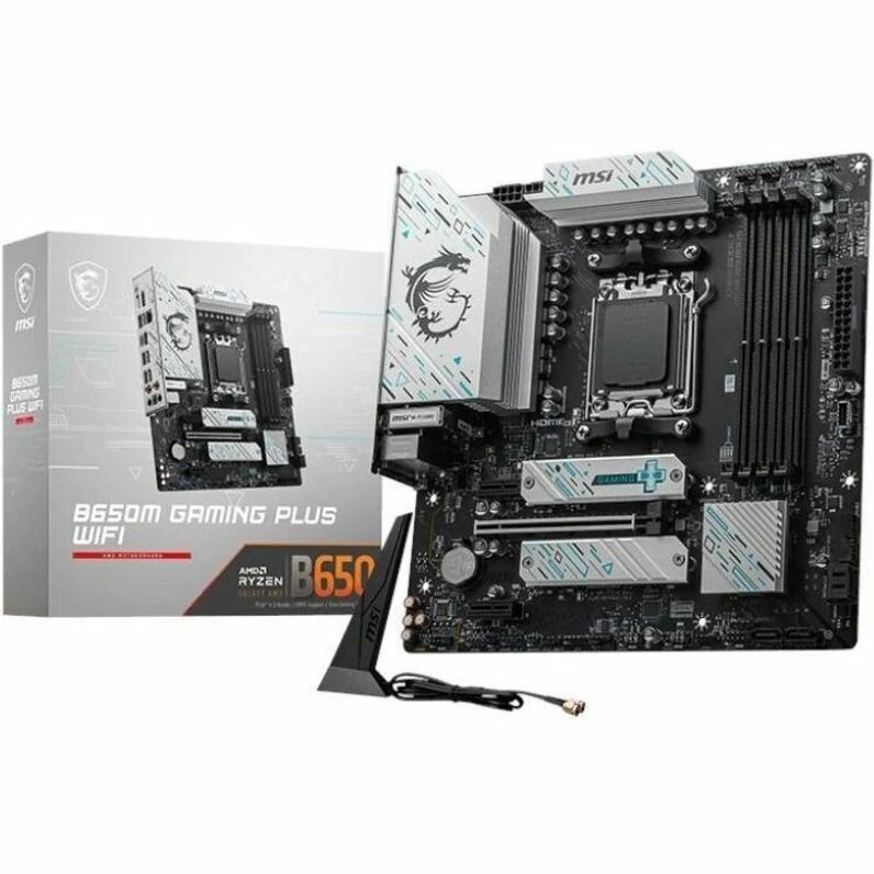 MSI B650M Gaming Plus Wi-Fi AMD B650 Gaming Desktop Motherboard