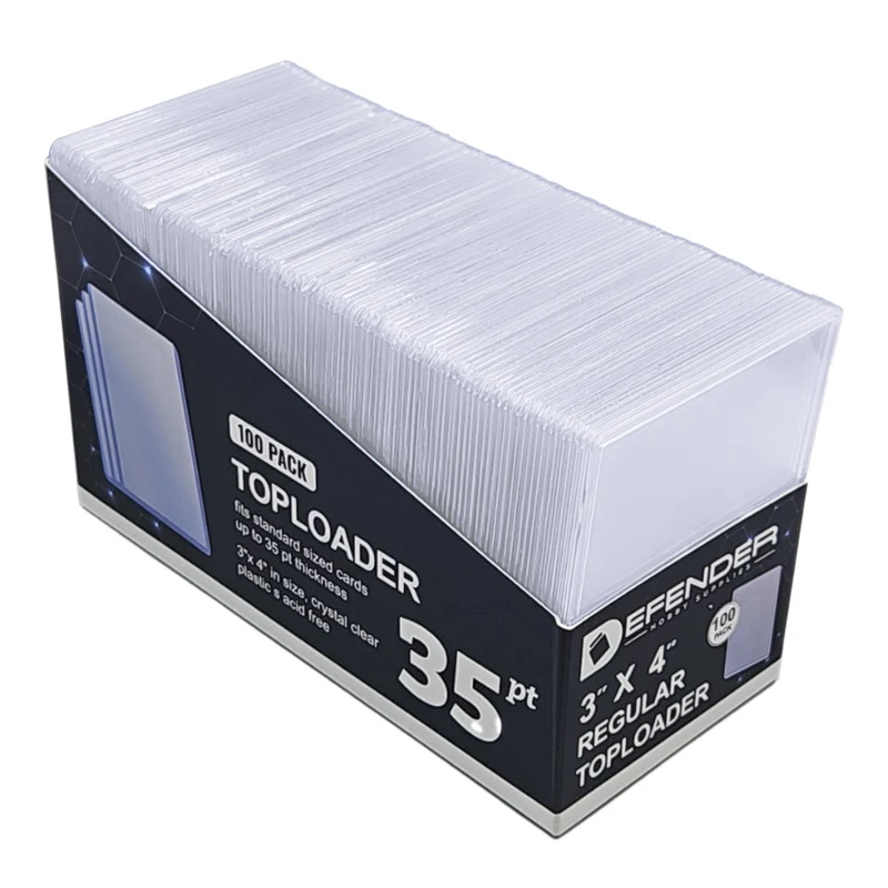 Defender 35PT Toploaders 100 Pack