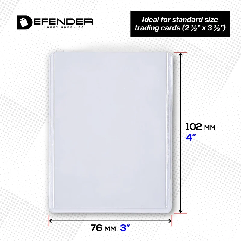Defender 35PT Toploaders 100 Pack