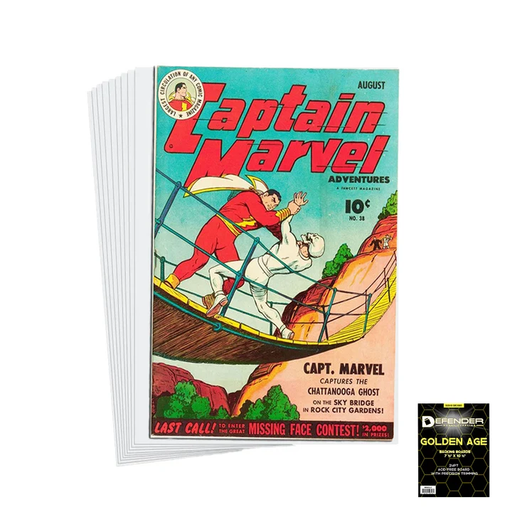 Defender Golden Age Comic Boards 7 ½" × 10 ½"