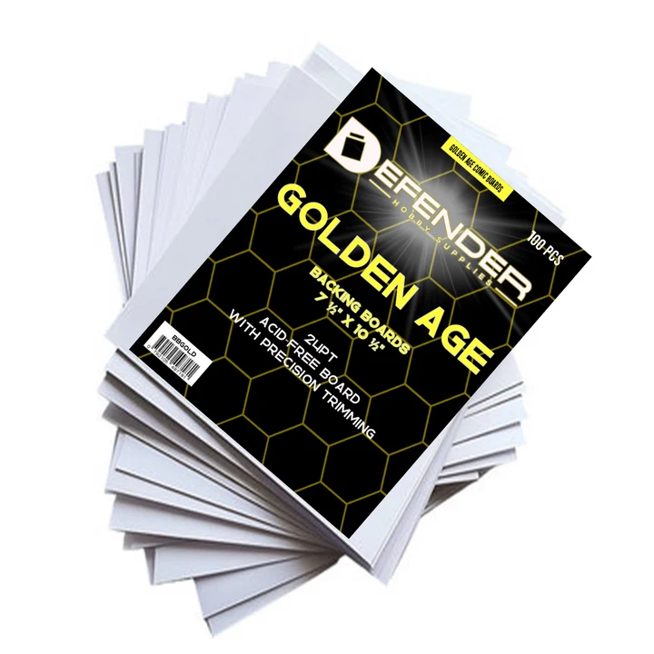 Defender Golden Age Comic Boards 7 ½" × 10 ½"