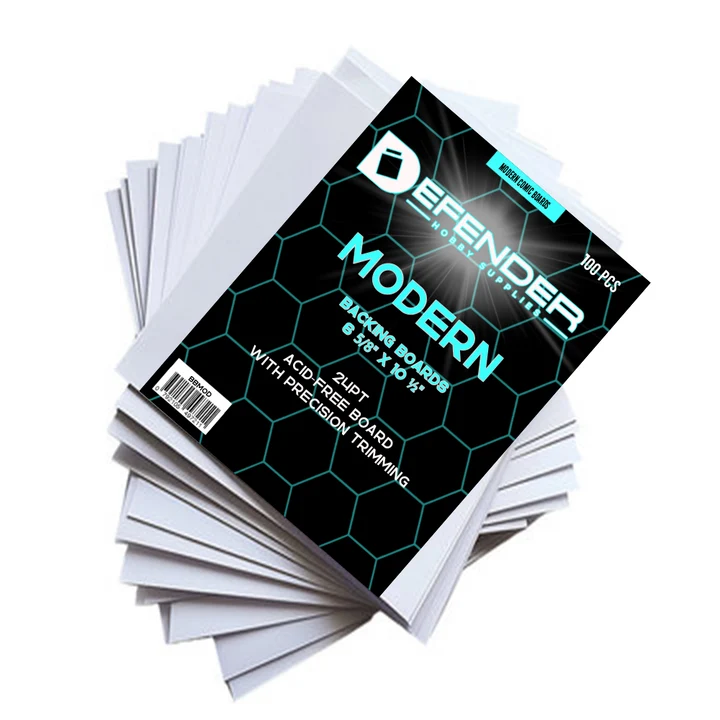 Defender Modern Comic Boards 6 5/8" × 10 ½"