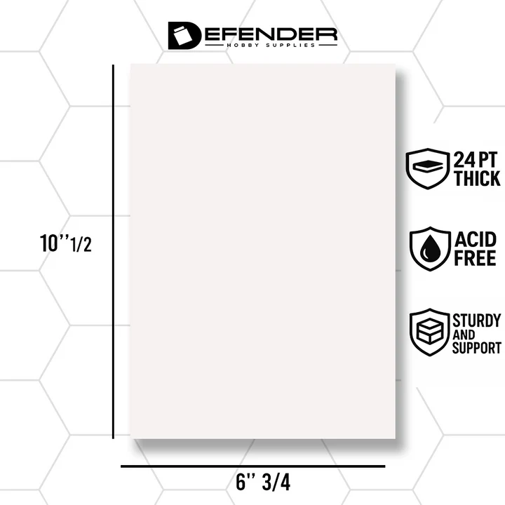 Defender Current Comic Boards 6 ¾" × 10 ½"