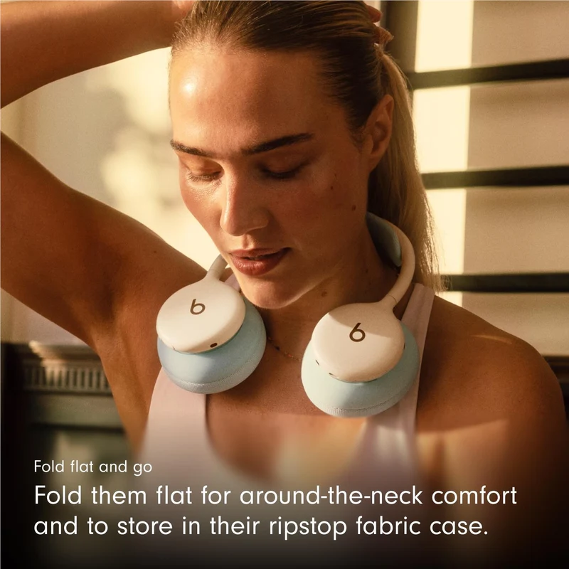 Beats 360 Over-Ear Headphones (Sky with Sky Performance Knit Cushions)