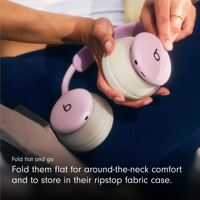 Beats 360 Over-Ear Headphones (Pink with Pink Performance Knit Cushions)