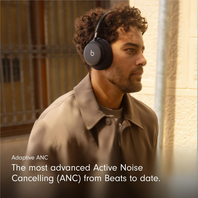 Beats 360 Over-Ear Headphones (Black with Black Performance Knit Cushions)