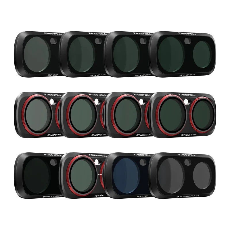Freewell 12-pack Mega Filter Kit for Insta360 Luna Ultra