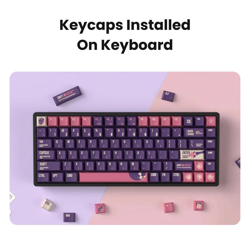 Keychron Cherry Profile Dye-Sub PBT Full Keycap Set (Lunar Witch)
