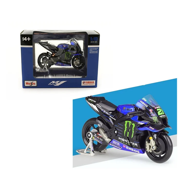 Maisto 1:18 Moto GP Yamaha Vinales #21