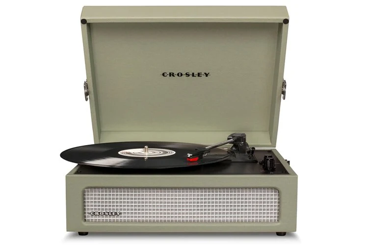 Crosley Voyager Bluetooth Portable Turntable (Sage)