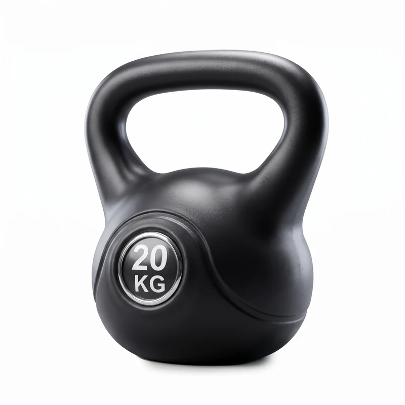 Everfit 20kg Kettlebell Weights Strength Training with Anti-slip Carry Handle & Stable Base Gym Home