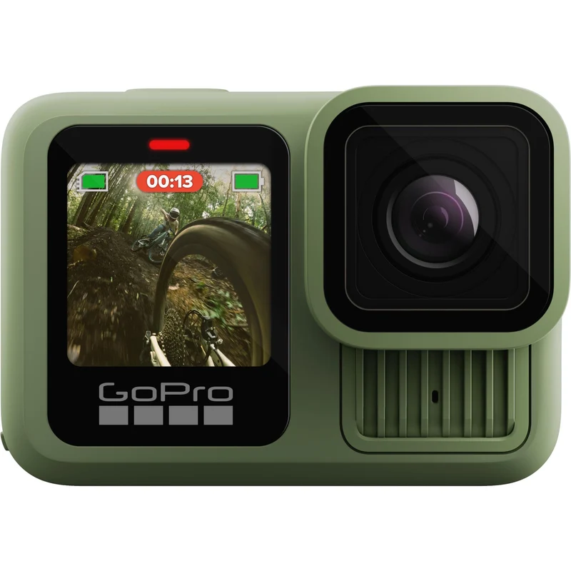GoPro Hero13 Black 5.3K HyperSmooth 6.0 Action Cam (Forest Green Ltd. Ed.)