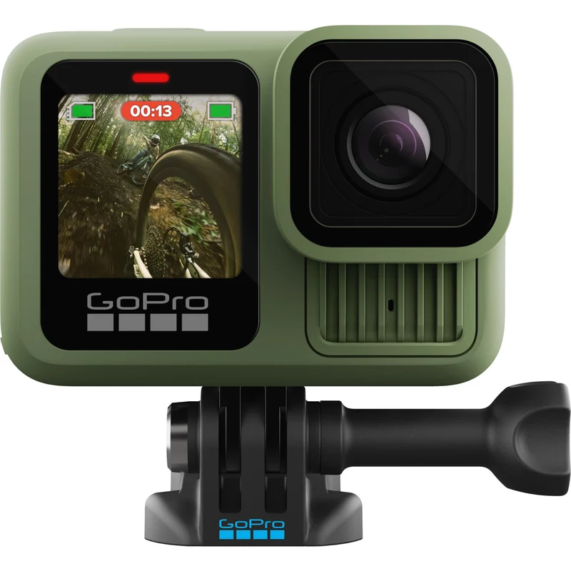 GoPro Hero13 Black 5.3K HyperSmooth 6.0 Action Cam (Forest Green Ltd. Ed.)