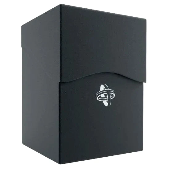 Gamegenic Deck Holder Holds 100 Sleeves Deck Box Cards (Black)