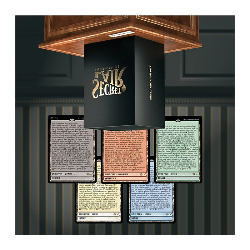 Wizards Of The Coast Magic Secret Lair The Full-Text Lands
