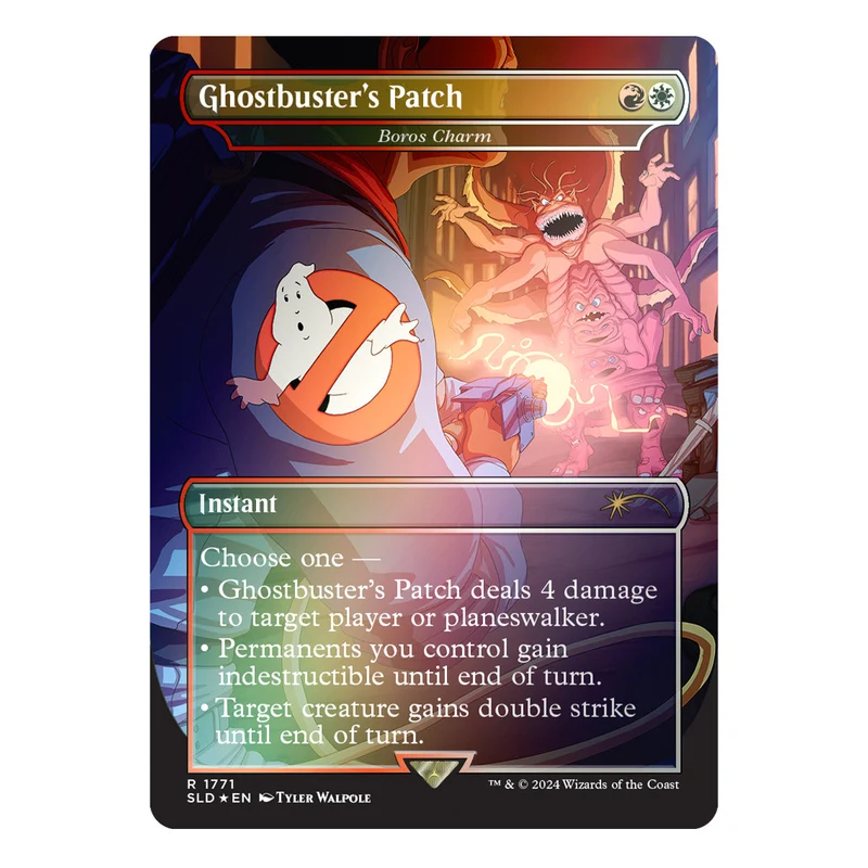 Wizards Of The Coast Magic Secret Lair Camp Totally Safe Drop Ghostbusters: The Real Ghostbusters Foil Edition