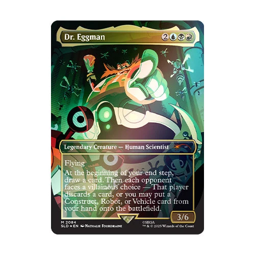 Wizards Of The Coast Magic Secret Lair x Sonic: Friends and Foes Foil Edition