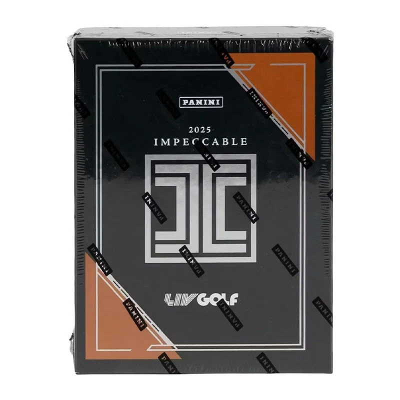 Panini 2025 Impeccable LIV Golf Export Hobby Booster Box