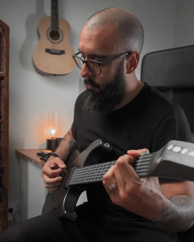 Aeroband Guitar Black