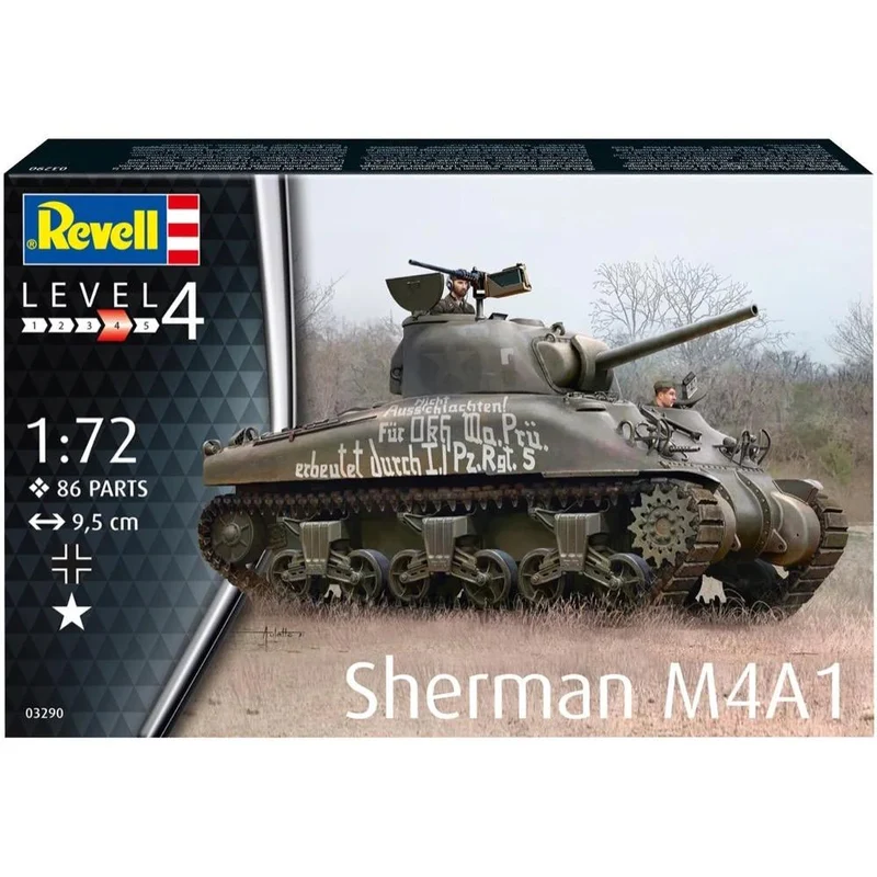 Revell 1/72 Sherman M4A1