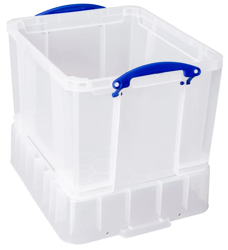Really Useful Box 35 Litre Clear XXL LP Storage Box