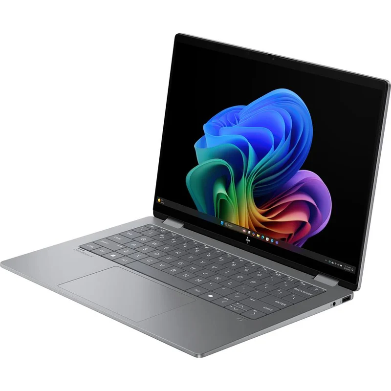 HP OmniBook X Flip 14" WUXGA 2-in-1 OLED Copilot+ AI PC Laptop (Intel Core Ultra 7-256V)[512GB/Silver]