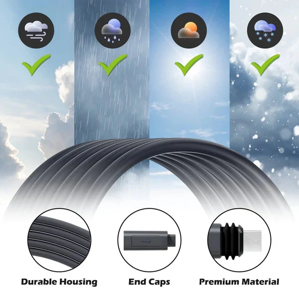 STARGEAR Gen2 Starlink Standard Actuated Cable 1.8m / 5m / 10m / 23m / 46m / 92m