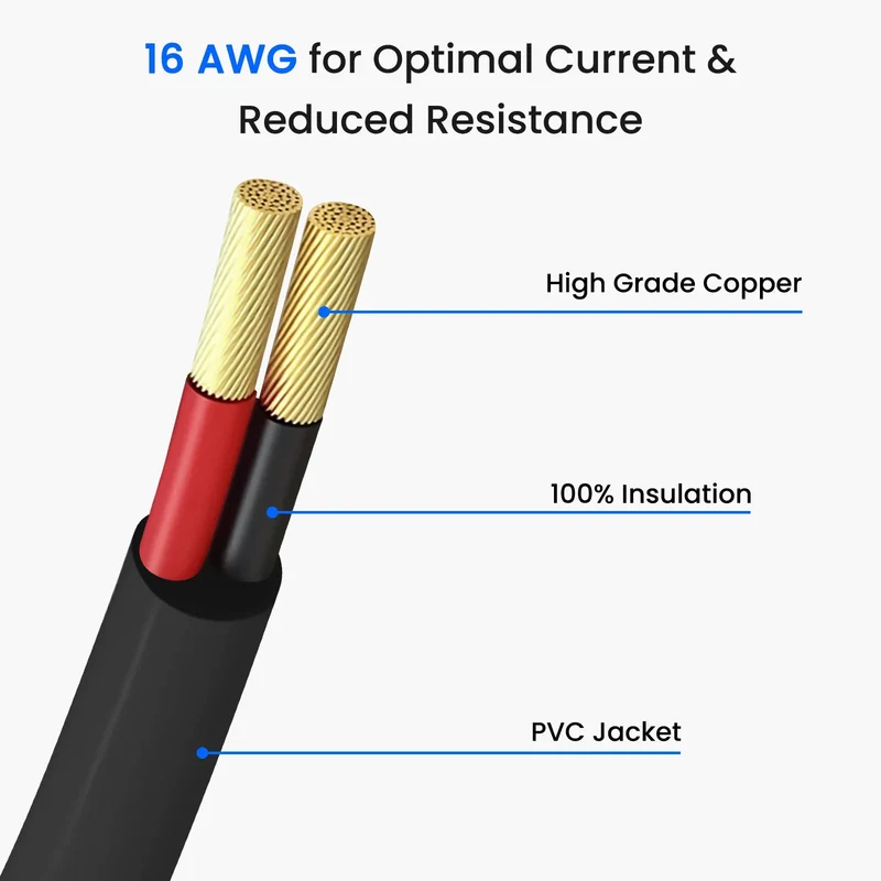 STARGEAR Mini XT60 to DC Power Cable for Starlink Mini 1.5M