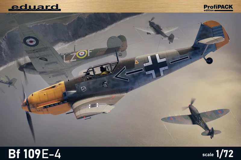 Eduard 1/72 Bf 109E-4 Profipack