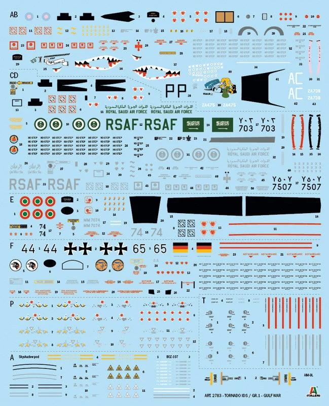 Italeri 1/48 Gulf War Tornado GR.1/IDS