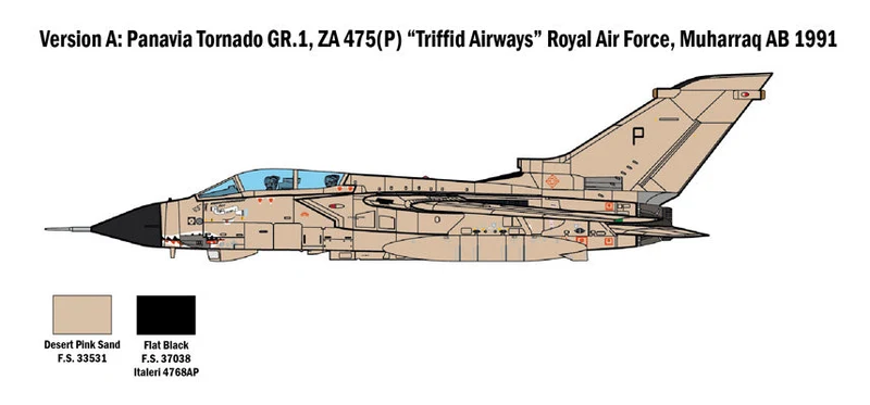 Italeri 1/48 Gulf War Tornado GR.1/IDS