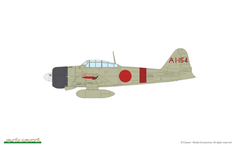 Eduard 1/48 Mitsubishi A6M2 Zero Type 21