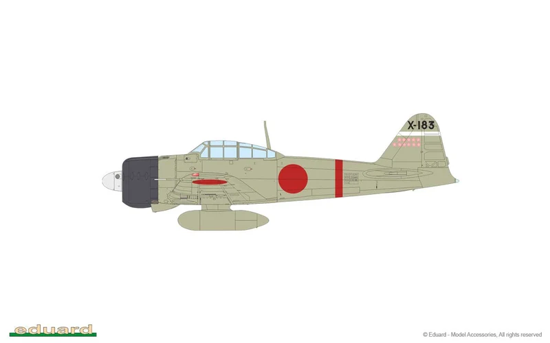 Eduard 1/48 Mitsubishi A6M2 Zero Type 21