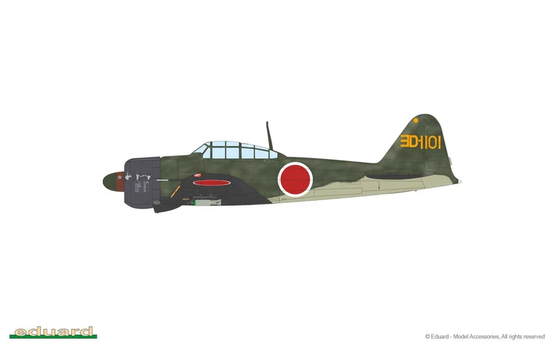 Eduard 1/48 Mitsubishi A6M2 Zero Type 21