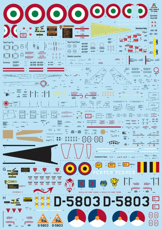Italeri 1/32 Lockheed Martin TF-104 G Starfighter