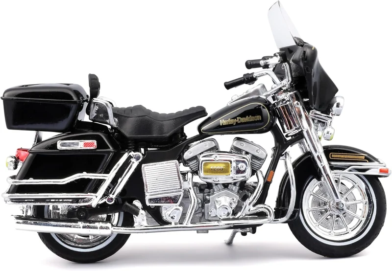 1/18 Harley Davidson Motorcycle Duos -Two pack Paired by Decade - 1970's