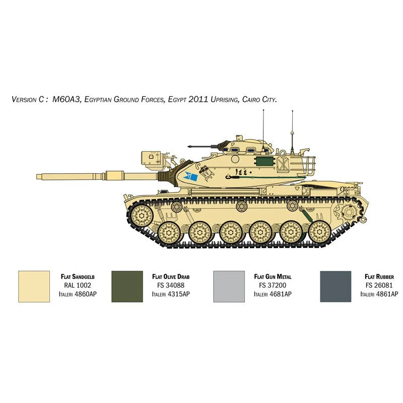 Italeri 1/35 M60A3