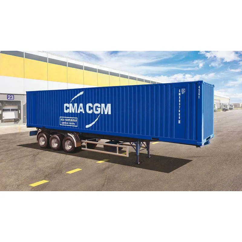 Italeri 1/24 40' Container Trailer